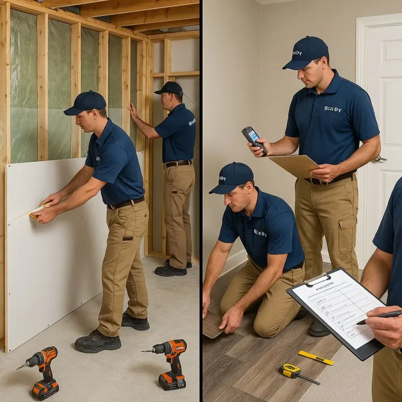 Repairs and Reconstruction process in Alexander County, IL